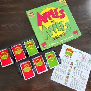 🩵Vintage Apples to Apples Junior 2002 Edition Card Game